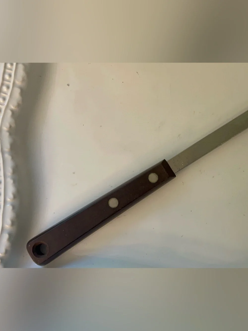 Vintage Ekco Eterna Forge Stainless Steel Meat Carving Fork 11.5 inch